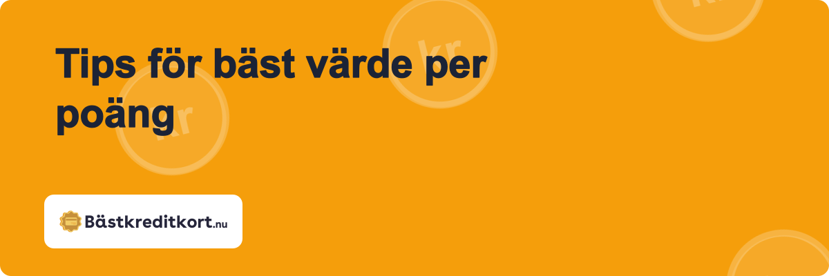 Tips för bäst värde per poäng
