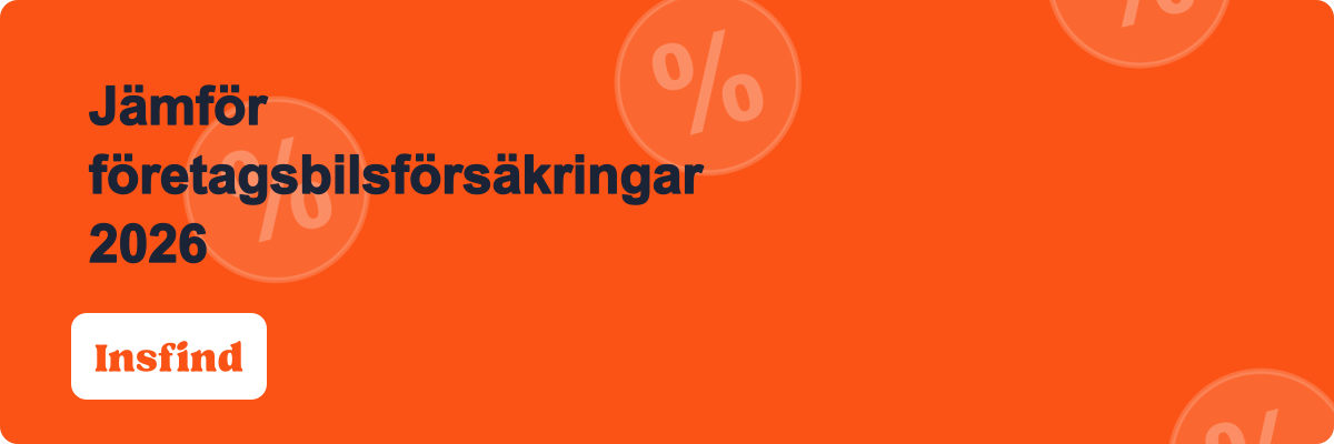Jämför företagsbilsförsäkringar 2026
