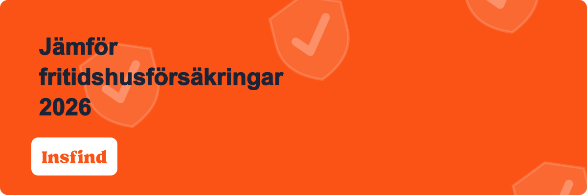 Jämför fritidshusförsäkringar 2026