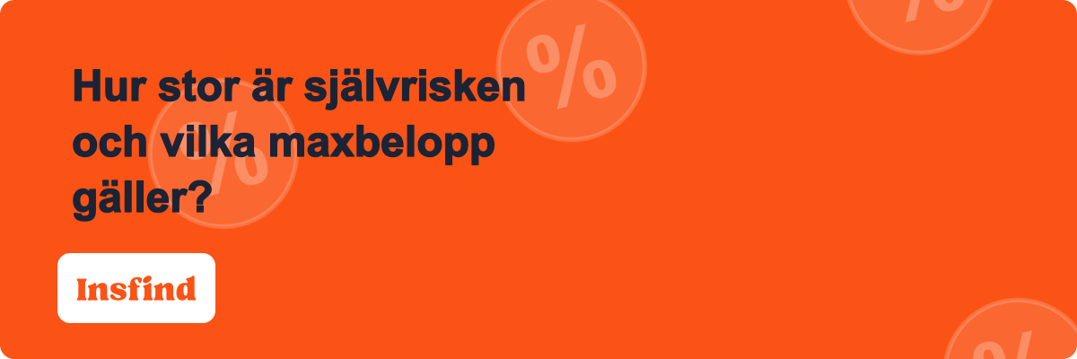 Hur stor är självrisken och vilka maxbelopp gäller?