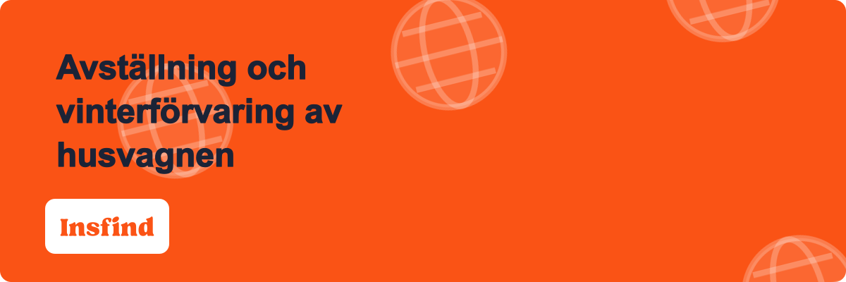 Avställning och vinterförvaring av husvagnen