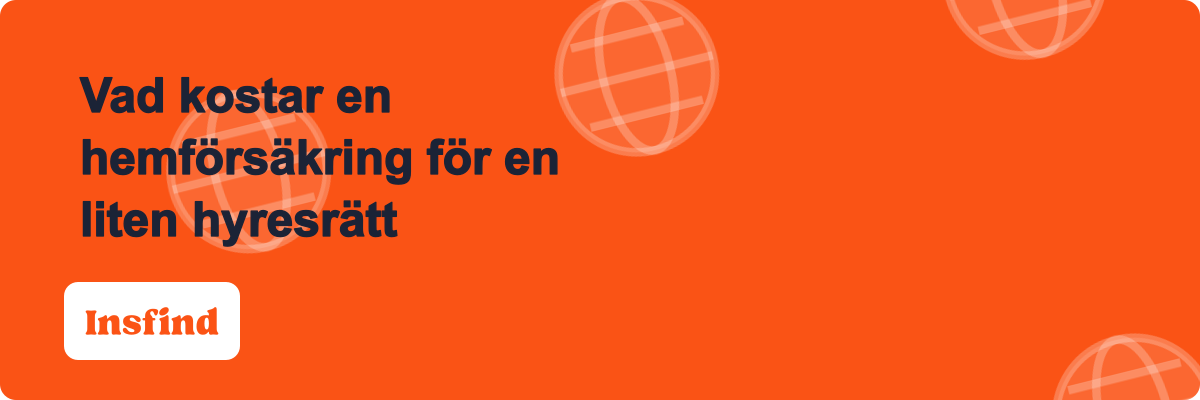 Vad kostar en hemförsäkring för en liten hyresrätt