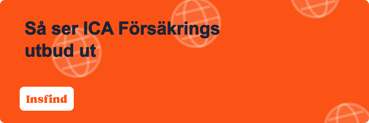 Så ser ICA Försäkrings utbud ut