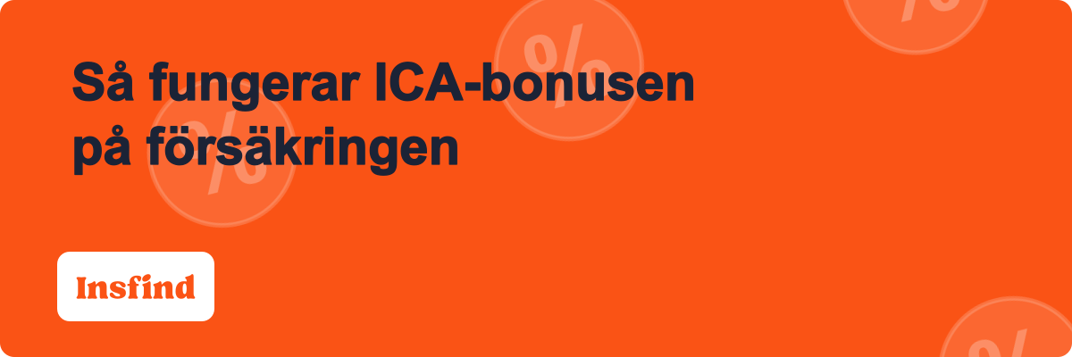 Så fungerar ICA-bonusen på försäkringen