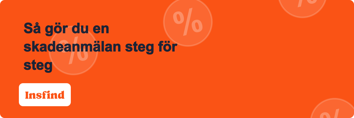 Så gör du en skadeanmälan steg för steg