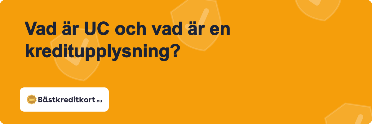 Vad är UC och vad är en kreditupplysning?