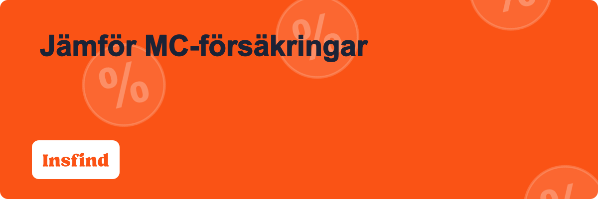 Jämför MC-försäkringar