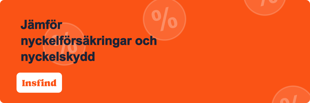 Jämför nyckelförsäkringar och nyckelskydd