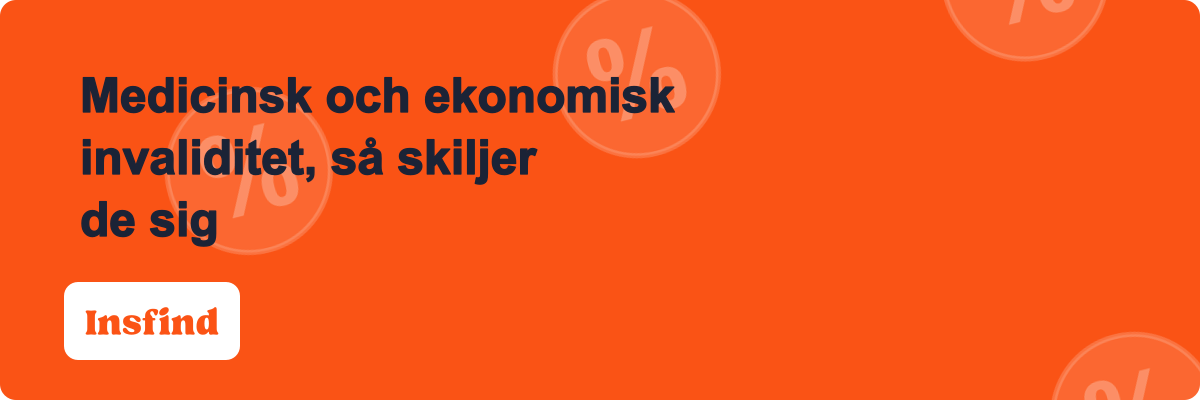 Medicinsk och ekonomisk invaliditet, så skiljer de sig