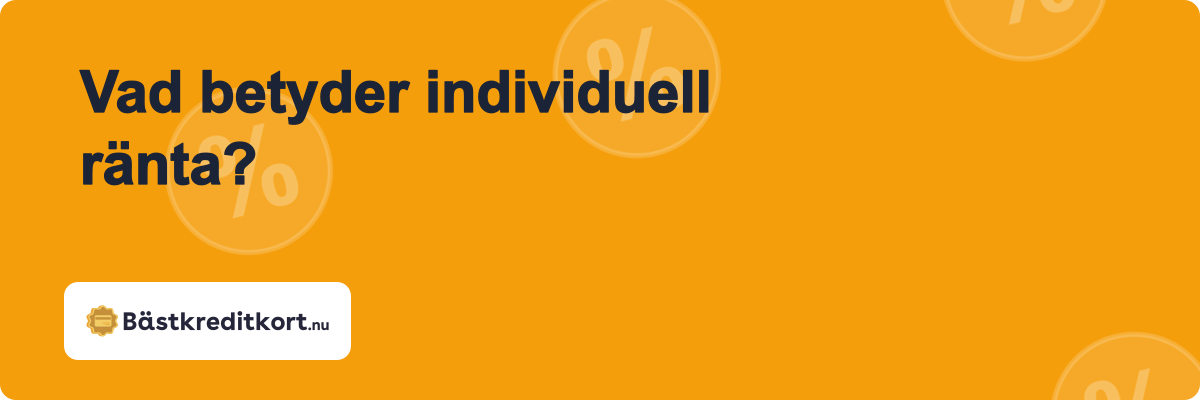 Vad betyder individuell ränta på re:member flex?