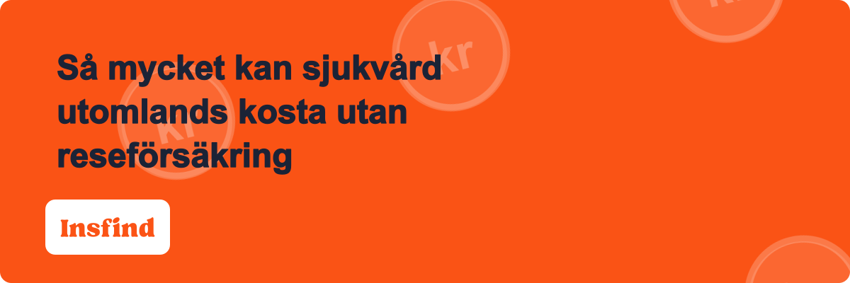Så mycket kan sjukvård utomlands kosta utan reseförsäkring