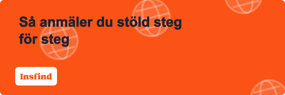 Så anmäler du stöld steg för steg