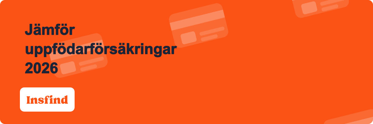 Jämför uppfödarförsäkringar 2026