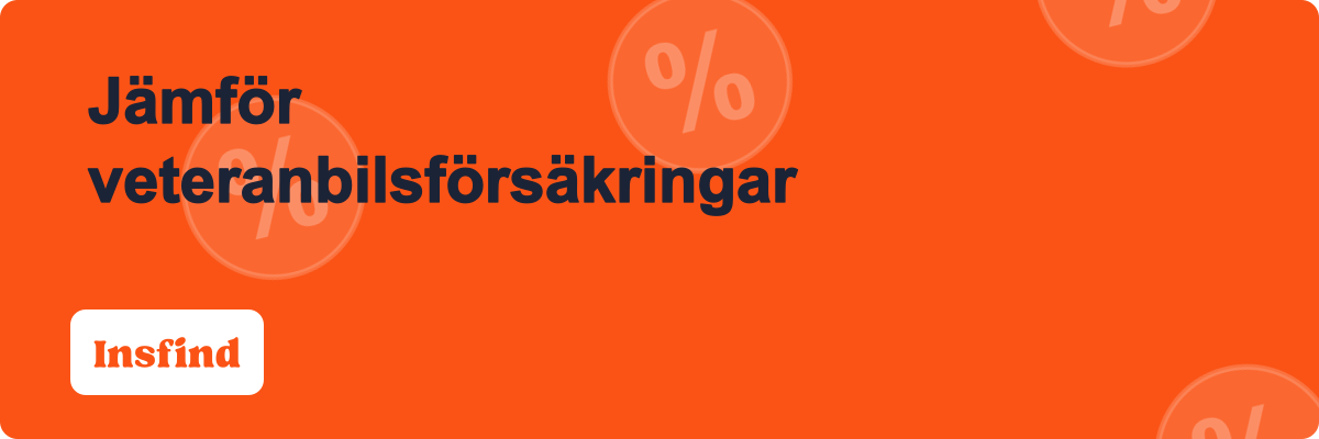 Jämför veteranbilsförsäkringar